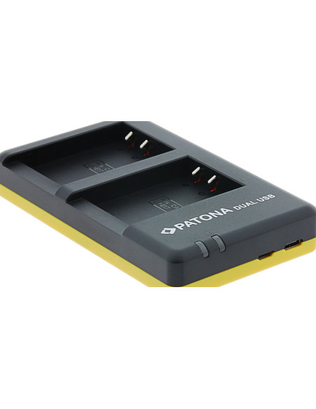 Double battery charger for Canon LP-E17