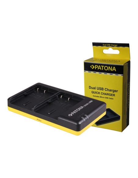 Dual USB charger for Canon PowerShot