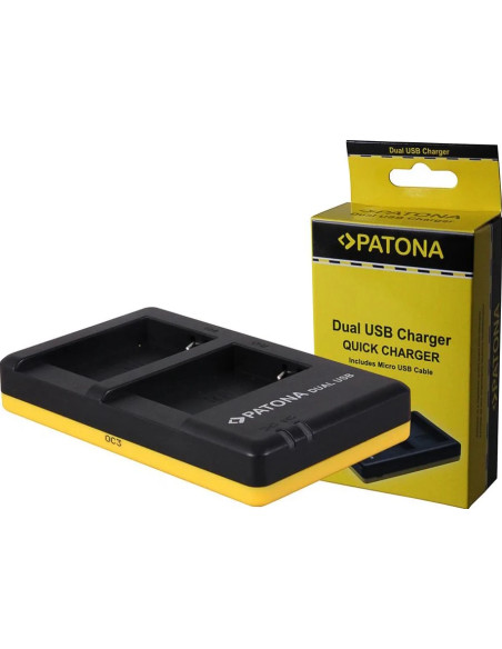 Dual USB charger for Canon PowerShot
