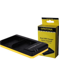 Dual USB charger for Canon EOS-70D 2