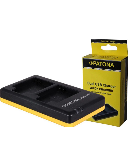 Dual USB charger for Canon
