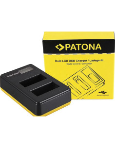 Dual USB charger for Canon LP-E17 2
