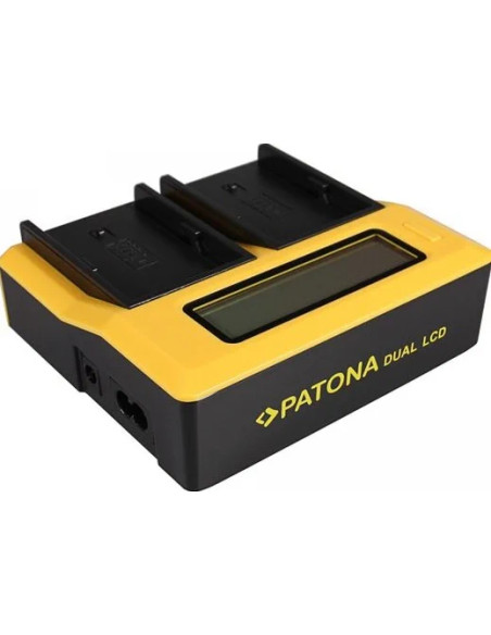 Double USB LCD charger for Sony BP-U30 BP-U60 BP-U90
