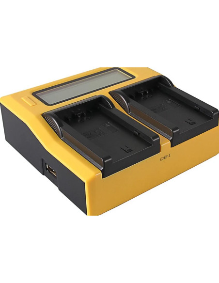 Double charger with LCD for Sony NP-FZ100