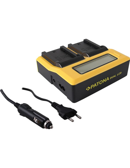 Double charger with LCD for Sony NP-FZ100