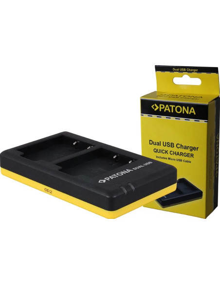 Dual USB charger for Fuji NP-W126