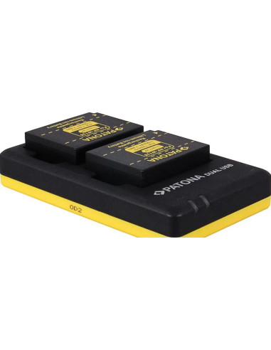 Dual USB charger for Fuji NP-W126