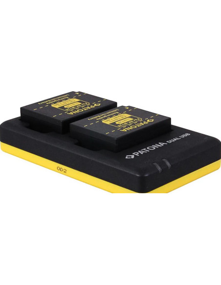 Dual USB charger for Fuji NP-W126