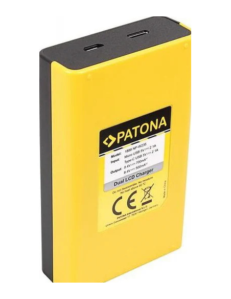 Dual USB charger for NP-W235