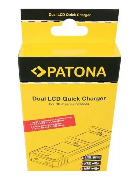 Dual USB charger for NP-W235