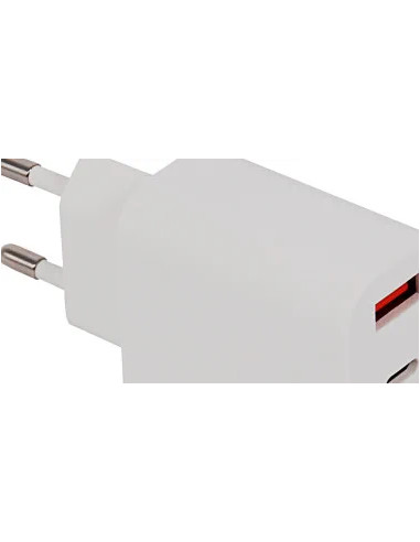 PATONA Premium Charger 18W PD QC 3.0 1x USB-C 1x USB-A 5V 3A for Apple SAMSUNG Etc.