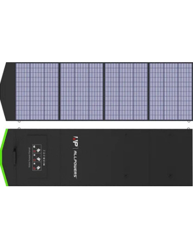 PATONA Foldable Monocrystalline Silicon Solar Charger, 200W (Compatible with 9989)