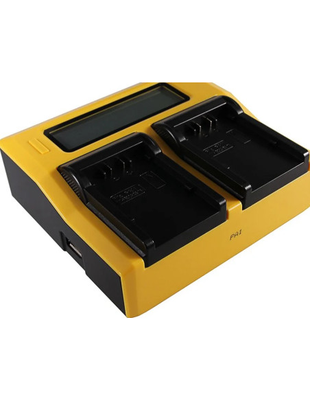 Double USB charger with LCD VWVBD29 VW-VBD29 VWVBD58 VW-VBD58