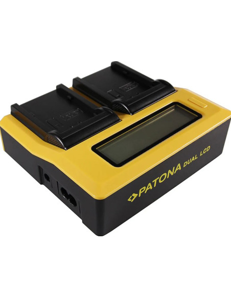 Double USB charger with LCD VWVBD29 VW-VBD29 VWVBD58 VW-VBD58