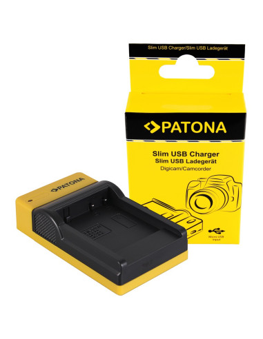 SLIM charger for Lumix DMW-BCF10E