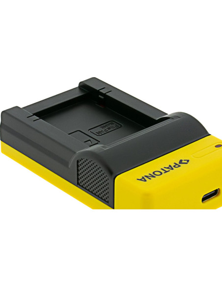 Slim battery charger for Leica DMW-BMB9