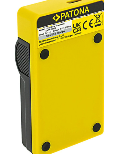 Slim battery charger for Leica DMW-BMB9