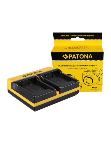 Double battery charger for Lumix DMW-BLG10
