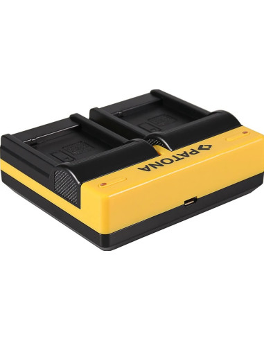 Double battery charger for Lumix DMW-BLG10