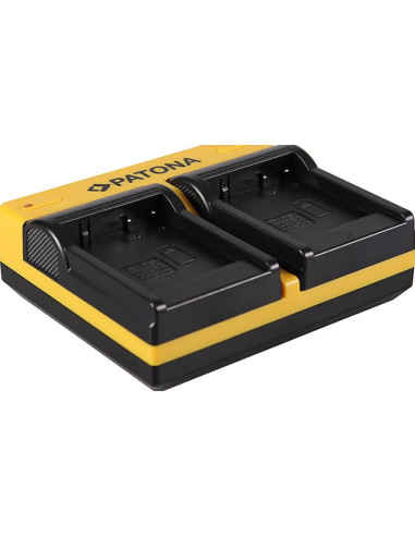 Double battery charger for Lumix DMW-BLG10