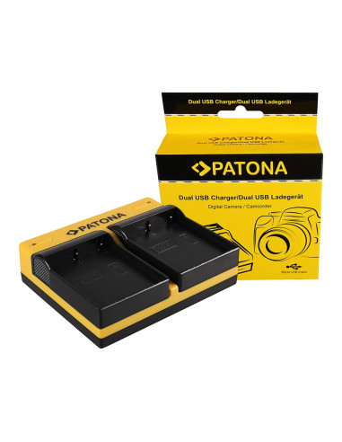 Double charger for Olympus BLH-1