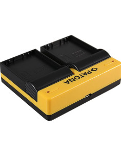 Double charger for Olympus BLH-1 2