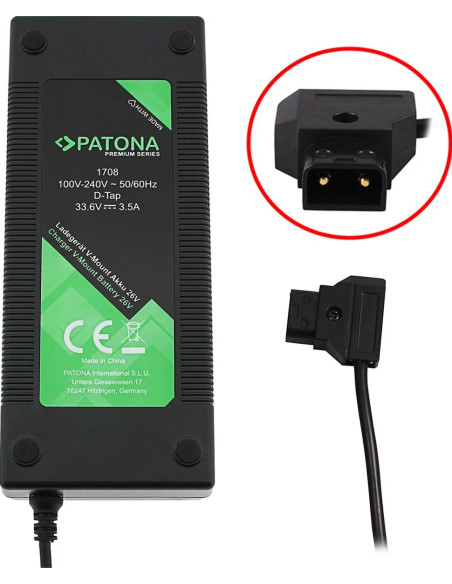 Premium D-TAP V-Mount 3.5 charger, for 26V