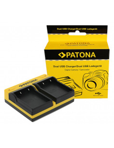 Dual Charger for Olympus BLX-1