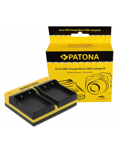Dual Charger for Olympus BLX-1