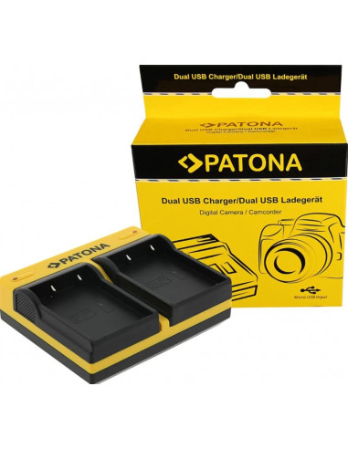Dual Charger for Olympus BLX-1