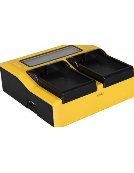 Double LCD charger for Nikon en-el15