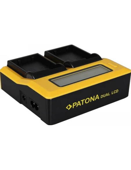 Double LCD charger for Nikon en-el15