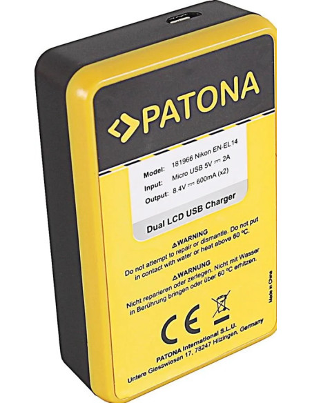 Charger for Nikon en-el14