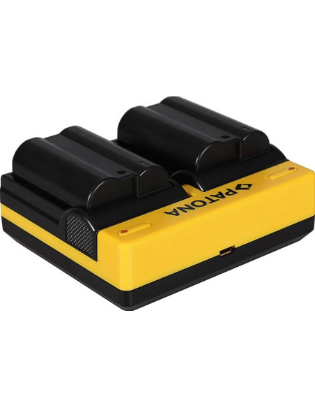 Double charger for Nikon en-el15