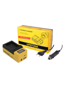 Battery charger with LCD for Nikon en-el25