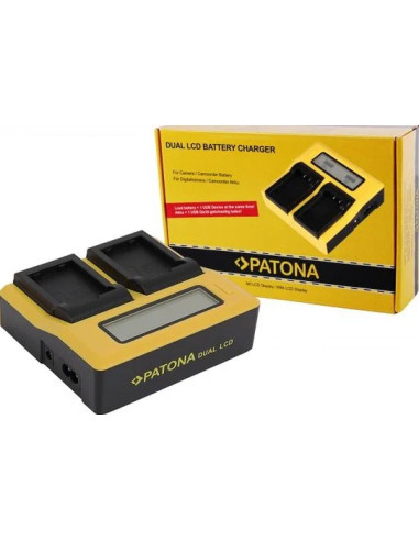 LCD double charger for Nikon en-el25