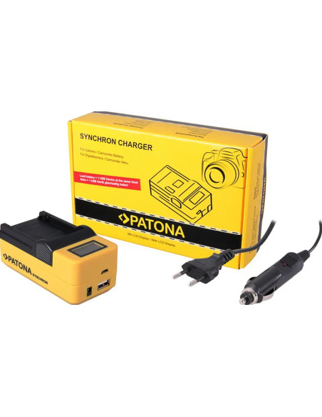 LCD USB charger for Kodak LB-070
