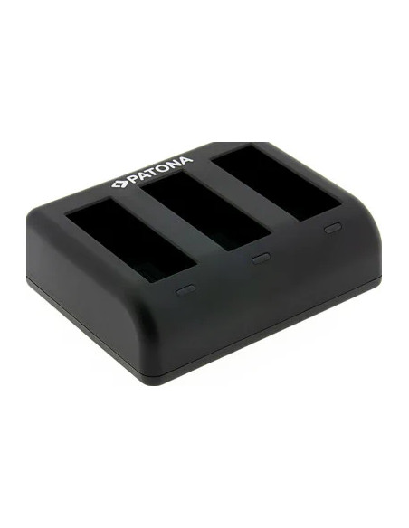 PATONA Triple charger for DJI Osmo Action 3 and Osmo Action 4 BCX202 USB-C cable included