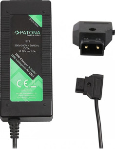 Premium battery charger for V-Mount D-TAP port 2