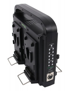 4-way parallel charger for V-МоUNT batteries with a power function with 4-pin XLR cable