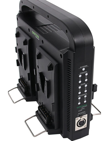4-way parallel charger for V-МоUNT batteries with a power function with 4-pin XLR cable