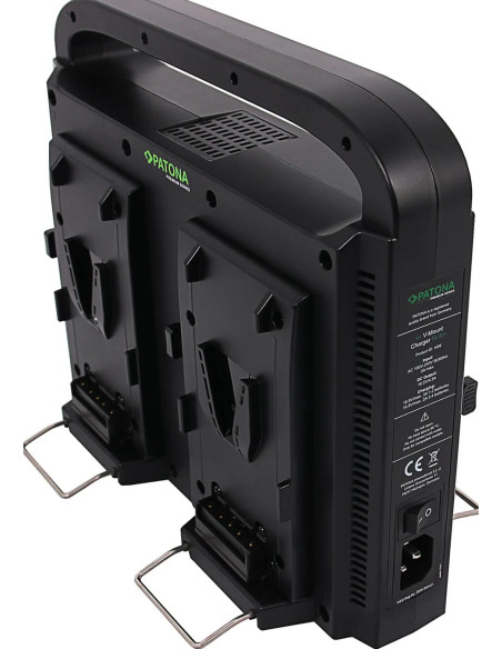 4-way parallel charger for V-МоUNT batteries with a power function with 4-pin XLR cable