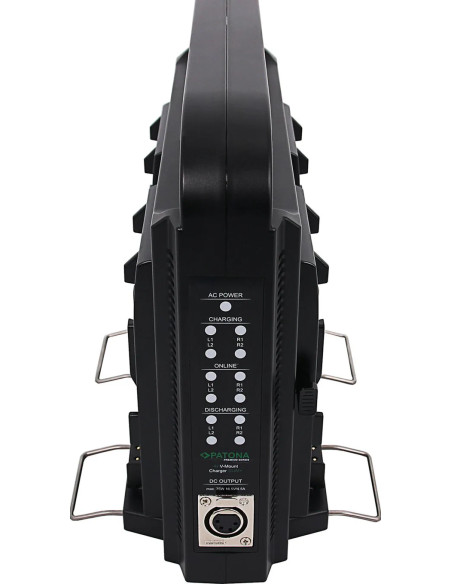 4-way parallel charger for V-МоUNT batteries with a power function with 4-pin XLR cable
