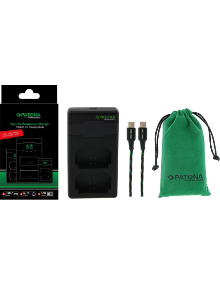Premium Twin Performance PD charger for Sony NP-FZ100
