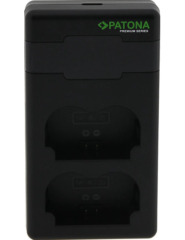 Premium Battery Charger Twin Performance PD for Fuji NP-W235