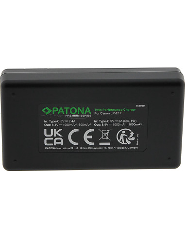 Premium Twin Performance PD charger for Canon LP-E17