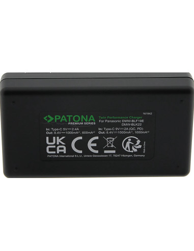 Premium Twin Performance PD for Panasonic DMW-BLF19