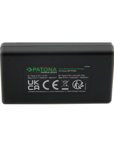 Premium Twin Performance PD charger for Sony NP FW50