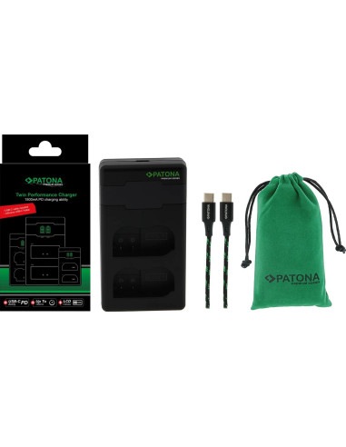 Premium Twin Performance PD charger for Nikon en-el15