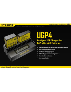 UGP4 Gopro chargers